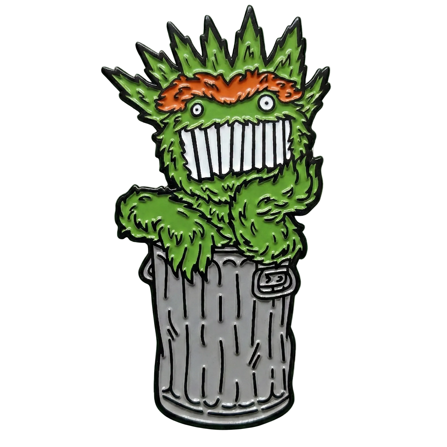 Pre-Order Boognish Grouch Mashup Pin - 1.5" Soft Enamel Pin