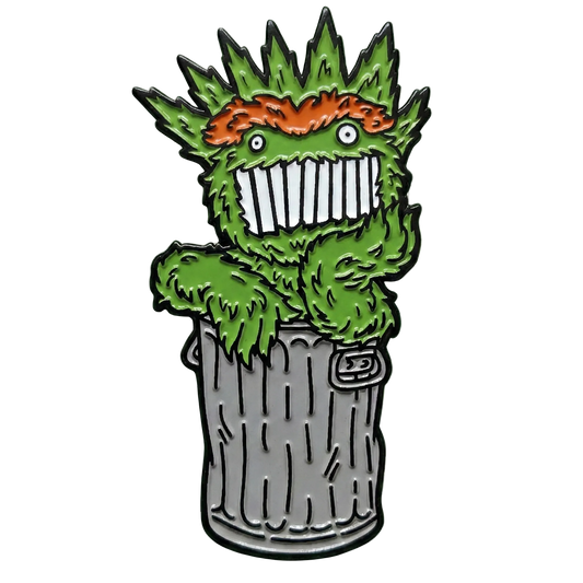 Pre-Order Boognish Grouch Mashup Pin - 1.5" Soft Enamel Pin