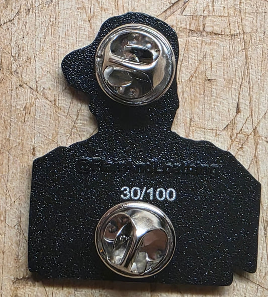 Creamy Enamel Pin - Limited Edition Numbered Badge